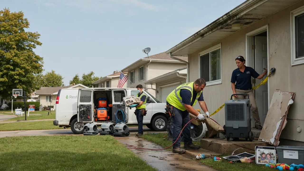 Water Damage Restoration in Davis, NC near me